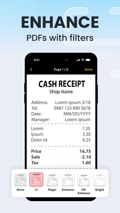 Image to PDF Converter & Edit iPhone screenshot 8