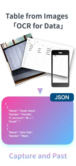 Image to Data: OCR & AI Parser screenshot 1