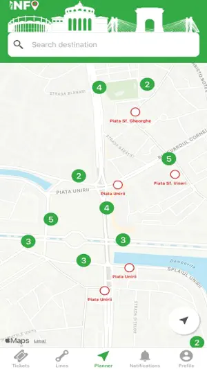 Info Transport Bucharest screenshot 1