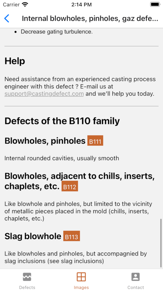 #4. Casting Defect (iOS) 由: Solutions Fonderie