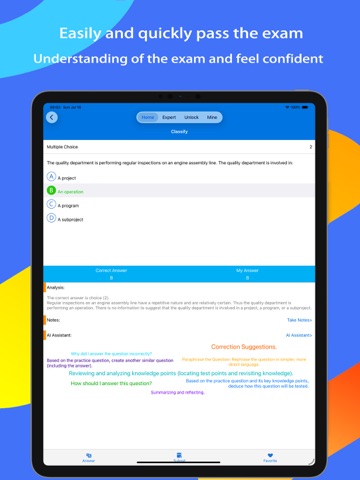 PMP Exam Expert iPad screenshot