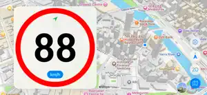 Speedlimit 88 GPS Speedometer screenshot 2