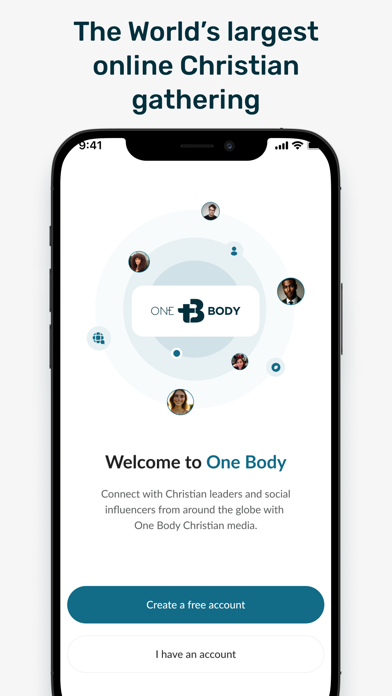 One Body - Christian Social Screenshot