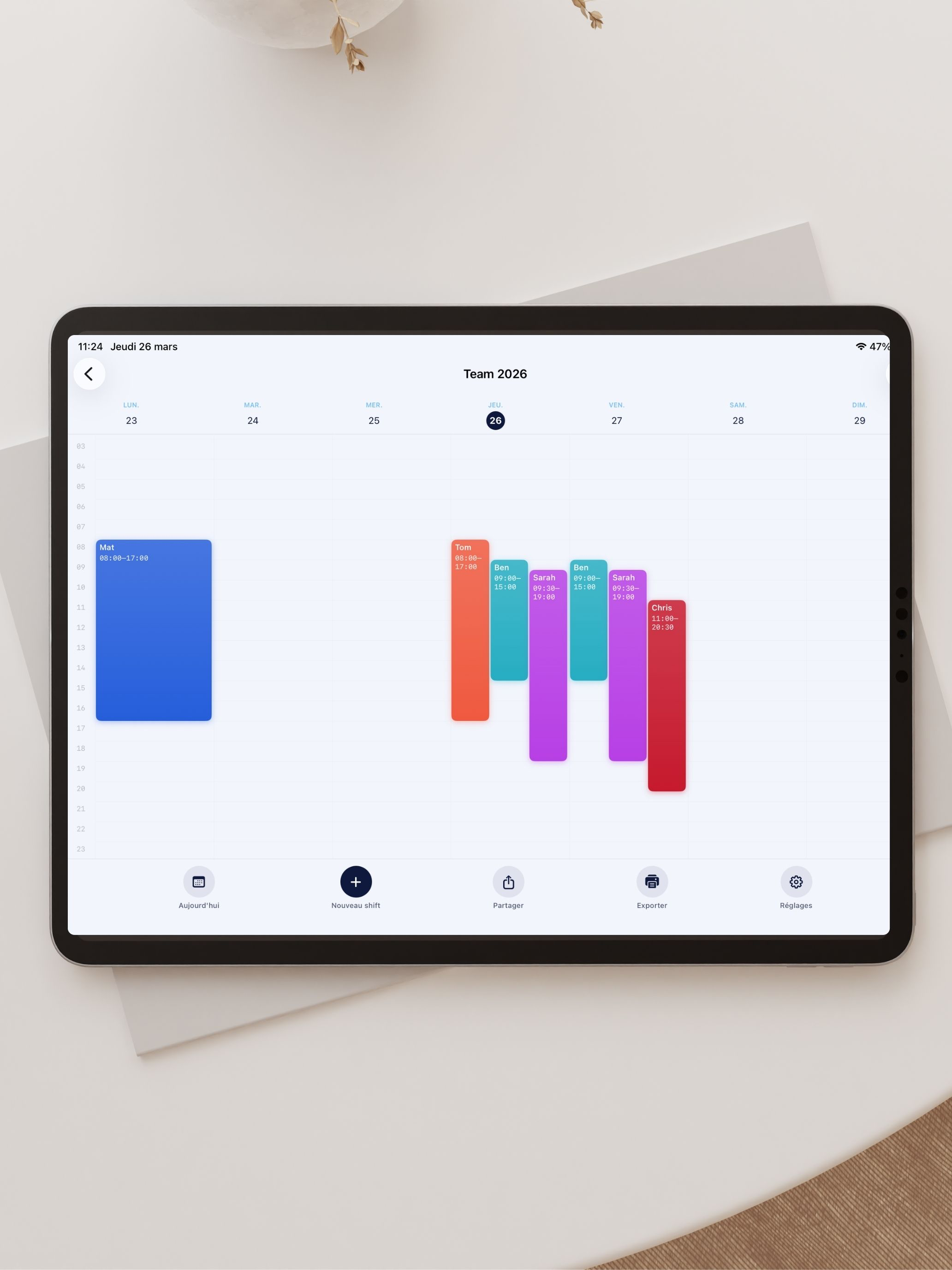 Calaxo - Daily Shifts screenshot 11
