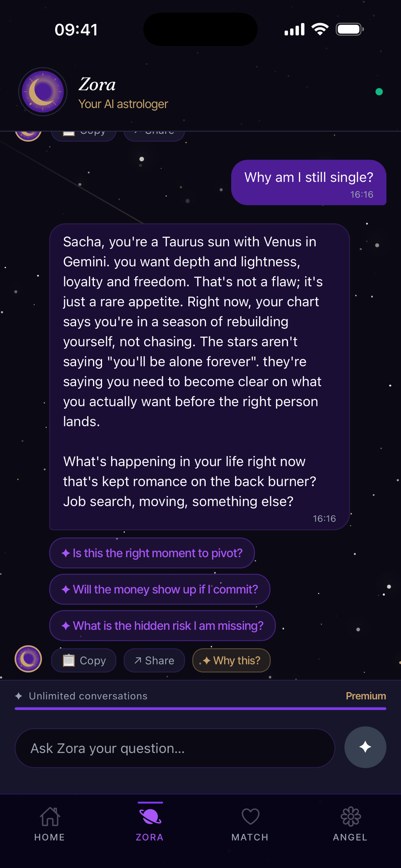 Zora: Ask Anything screenshot 2