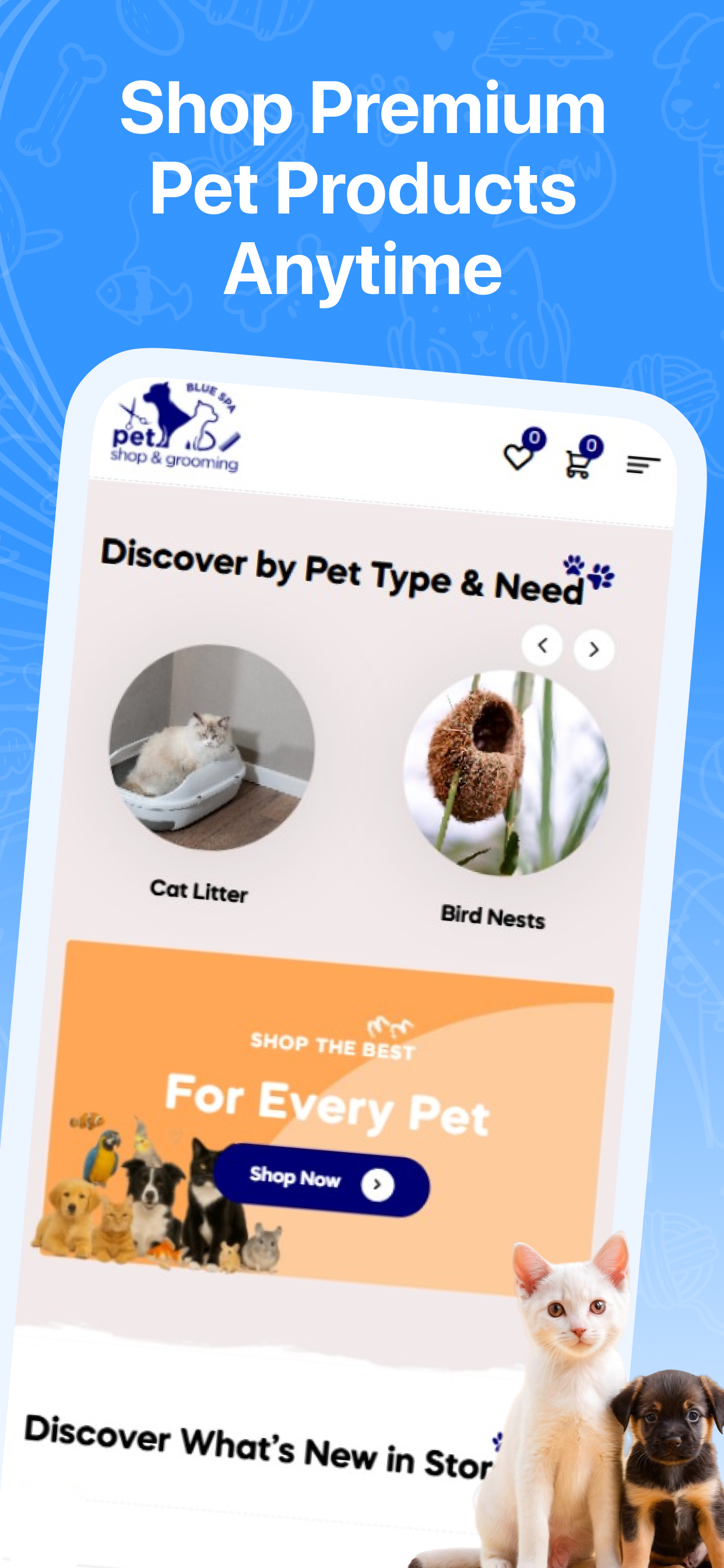 Blue Spa Pet Shop