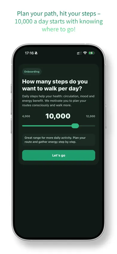 step planner: Take more walks screenshot 1