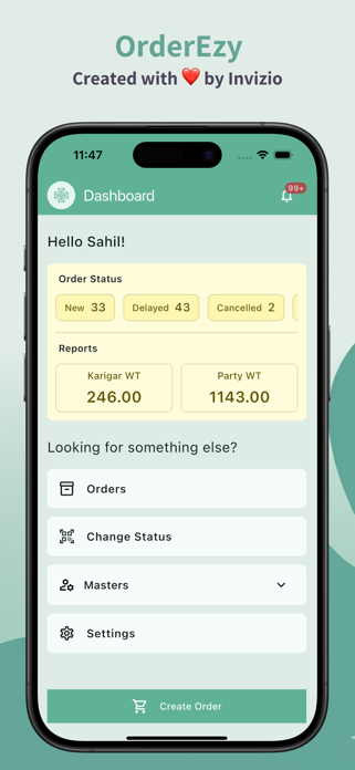 OrderEzy Screenshot 1 of 7