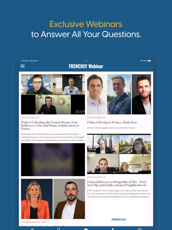 Frenchly iPad screenshot 3 - Travel app