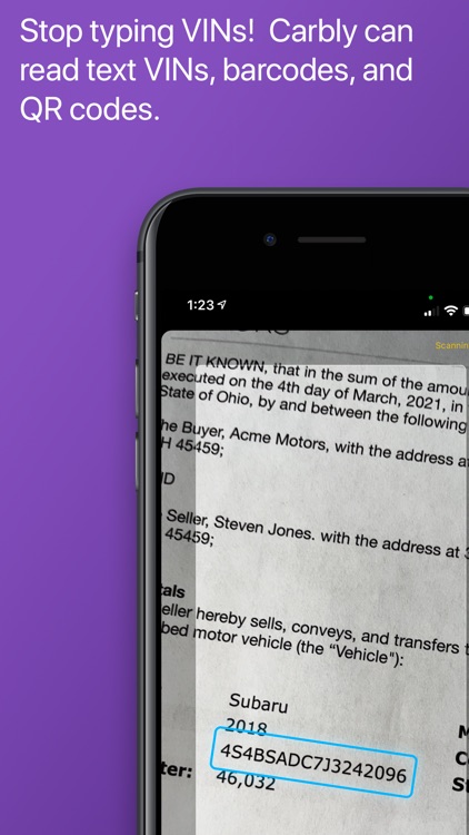 Carbly VIN Scanner screenshot-4