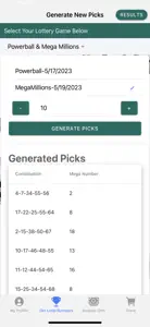 Lottery Logix screenshot #6 for iPhone