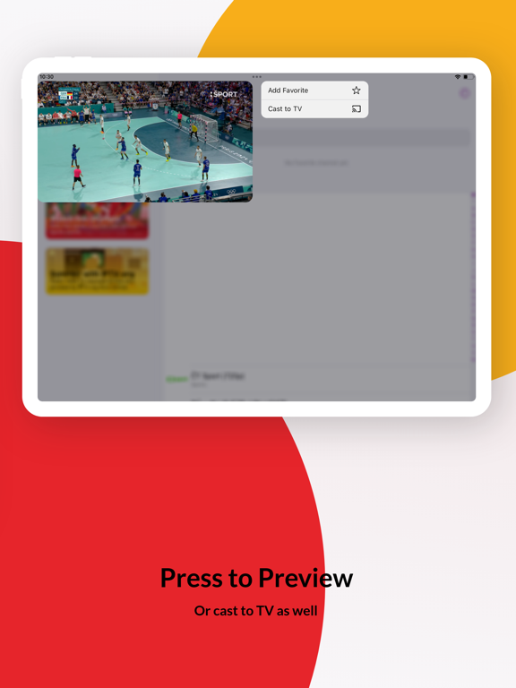 Easy TV - Watch IPTV iPad screenshot 2 - Utilities app