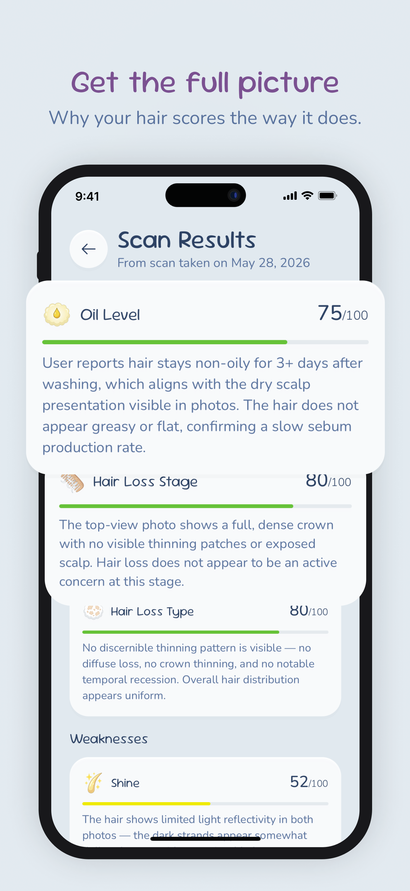 Hairmony - Hair Scanner & Care screenshot 7