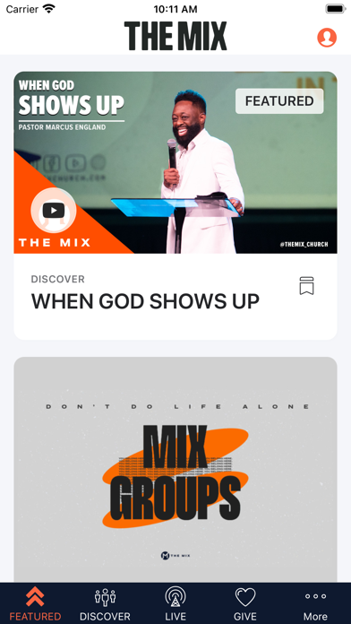 THE MIX CHURCH Screenshot