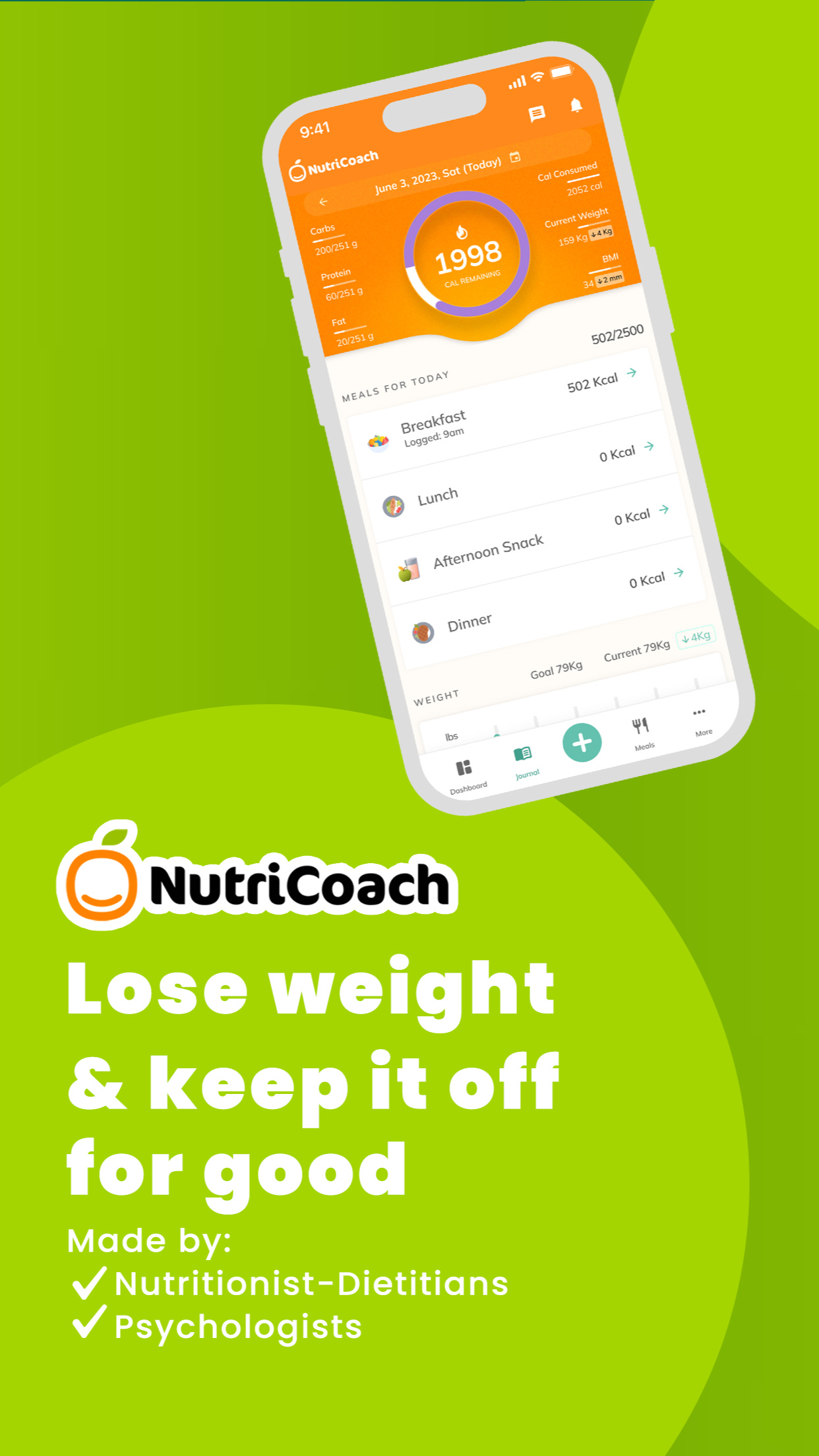 Nutrition Tracker: NutriCoach