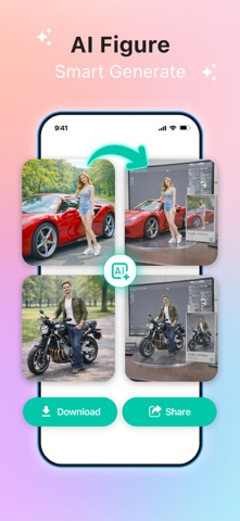 Photify: AI Image Generator iPhone screenshot