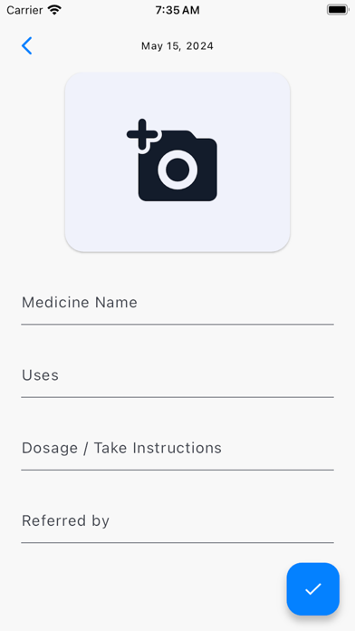 My Medicine - Health Log Screenshot