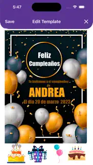 invitaciones digitales iphone capturas de pantalla 1