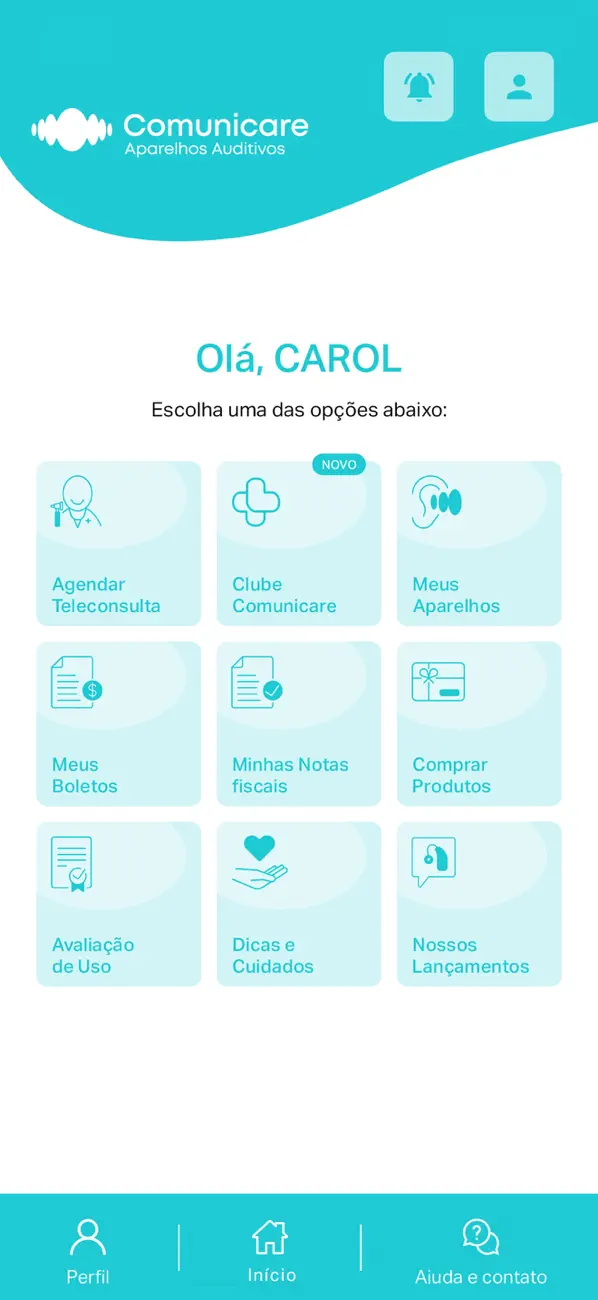 Screenshot #1 pour Comunicare App
