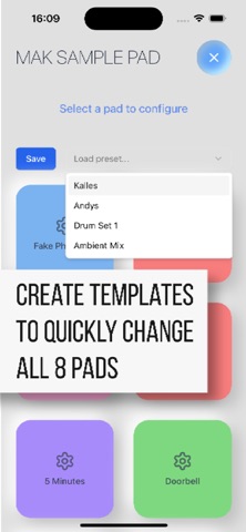 Mak Custom Sample Pad Screenshot 3 of 4