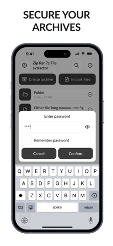Zip Rar 7z File extractor screenshot