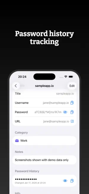 Passwordy Vault screenshot 4