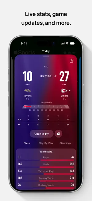 Apple Sports screenshot 3