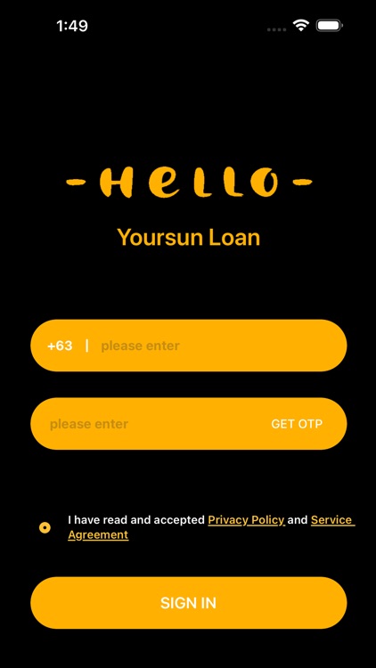 Yoursun Loan-Peso Loan in PH
