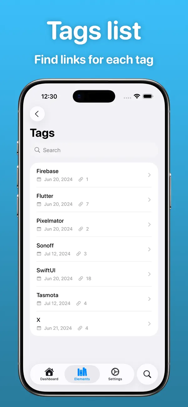 #5. My Links for Linkwarden (iOS) Tekijänä: Juan Gilsanz Polo