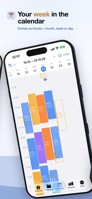 Timenor – Time Tracking screenshot 3