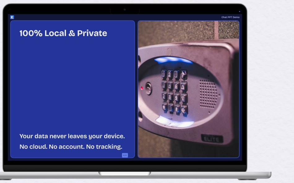 #4. Chat PPT (macOS) بواسطة: Harry Daniel Gurth