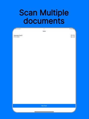 Docs Scanning-Unlimited iPad screenshot