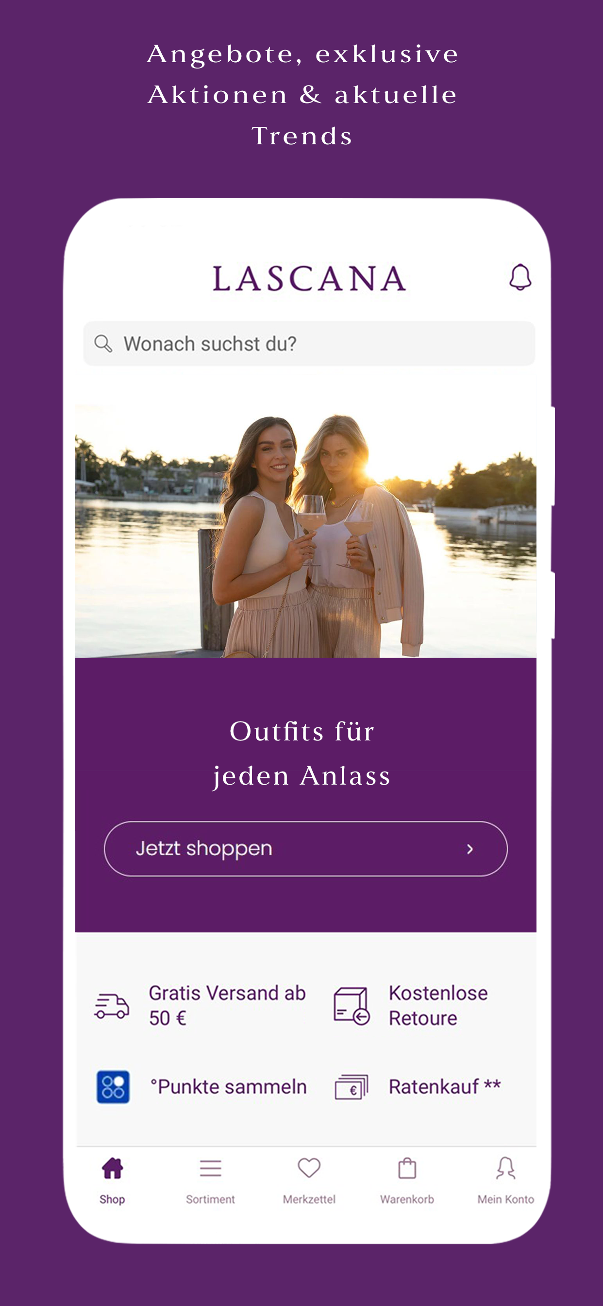 LASCANA - Lingerie & Bademode