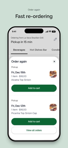La Vaca Brazilian Grill iPhone screenshot