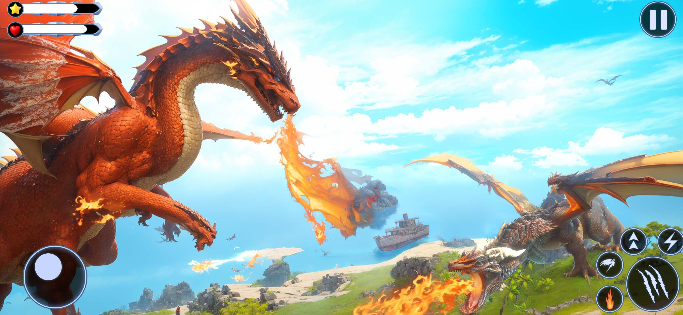 Virtual Dragon Family Sim 3D