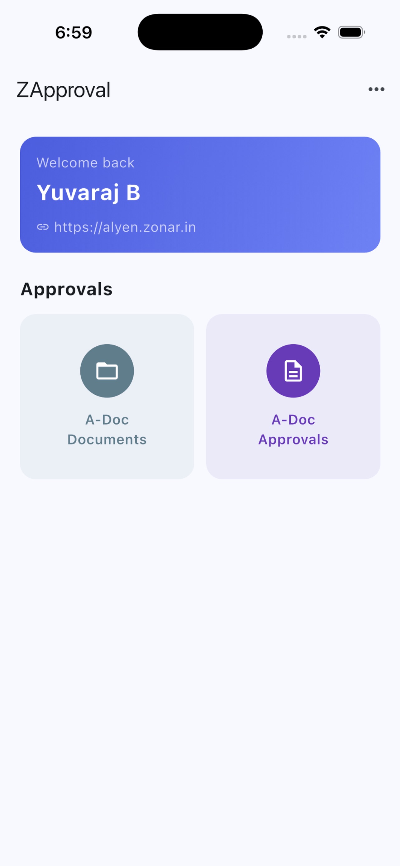 Screenshot 1 of ZApproval