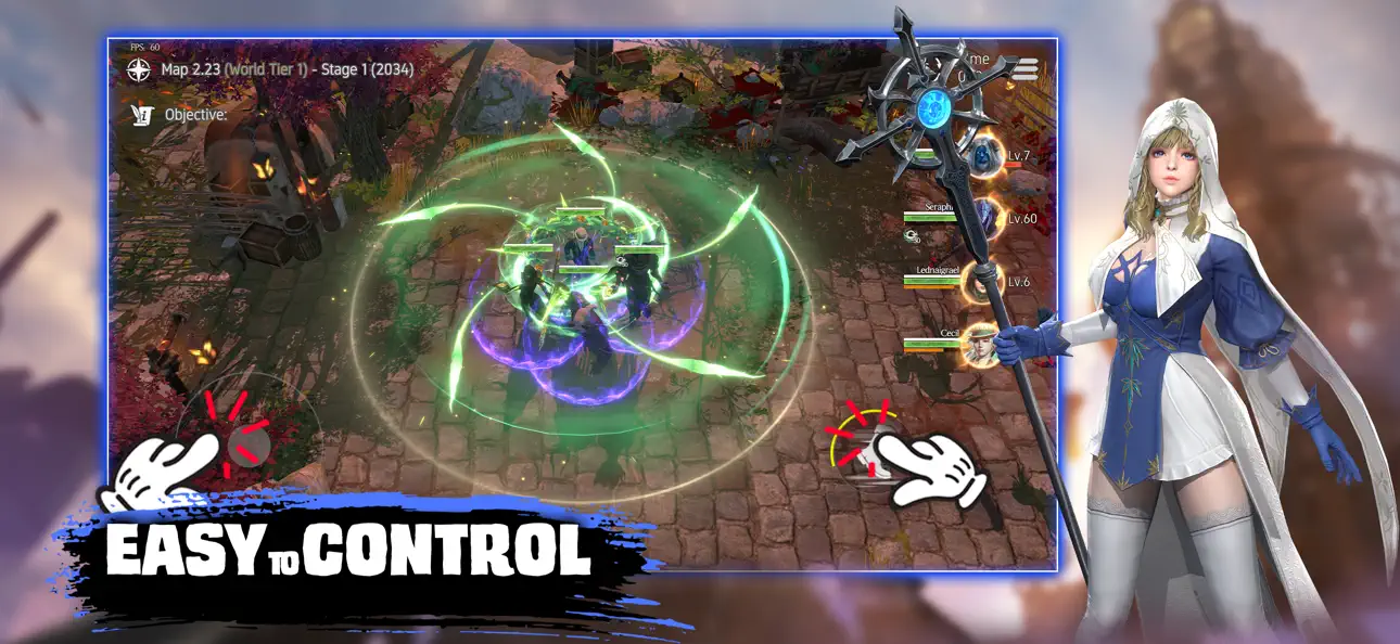 Avalar: Raid of Shadow iOS Mod IPA screenshot 2 - iOS game interface