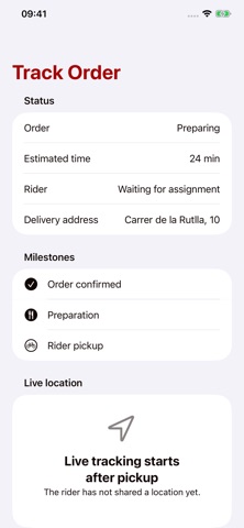 GiFood Delivery Screenshot 5 of 5