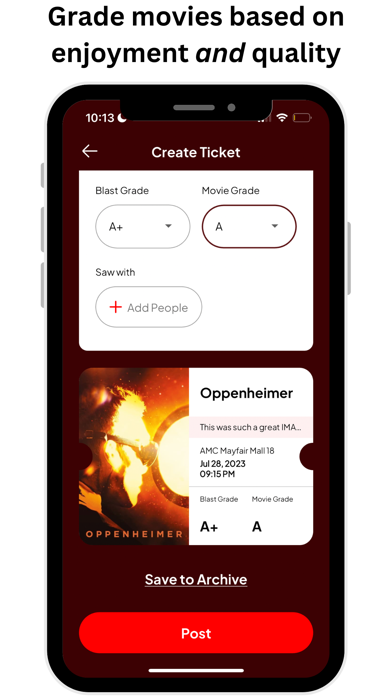 Blast Movie App Screenshot