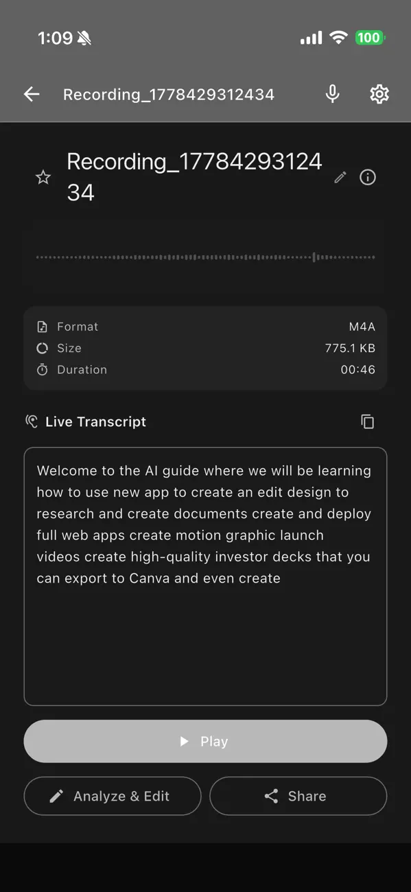 Screenshot #2 pour QuickRecorder - Voice Library