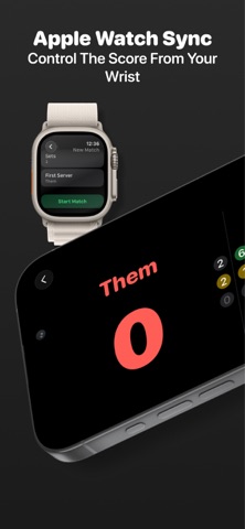 Tennis Match Score Keeper iPhone screenshot