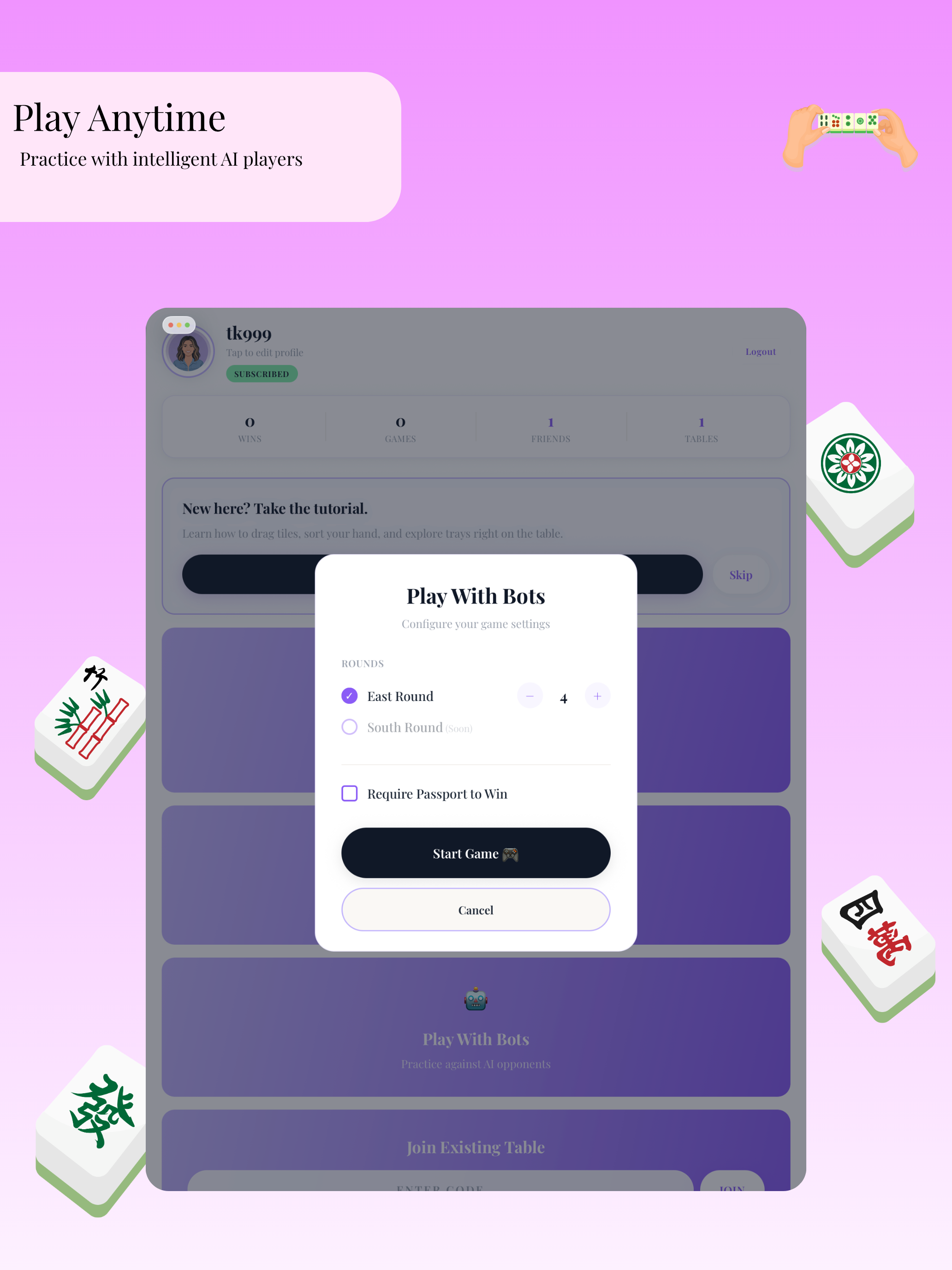 Mahjong Social