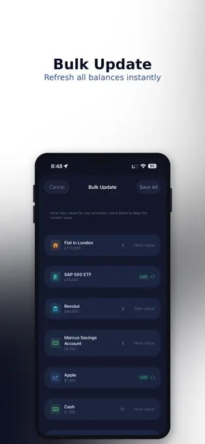 Net Worth Tracker - NetWorth screenshot 4