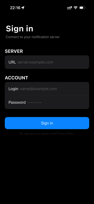 My Notificator Screenshot 1 of 4