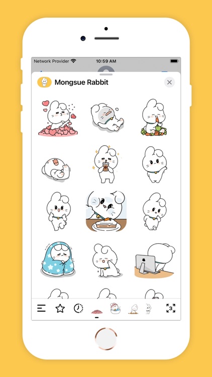 Mongsue Rabbit Animated