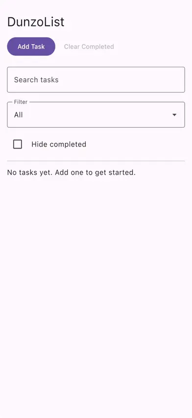DunzoList screenshot 5