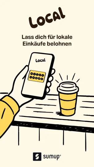 Screenshot von SumUp Local auf dem iPhone 1