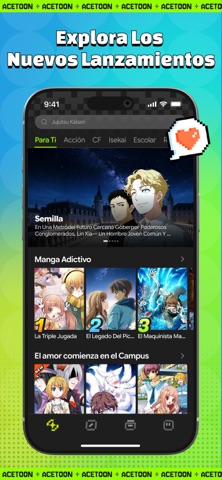AceToon: Cómics y Manga iPhone screenshot 1