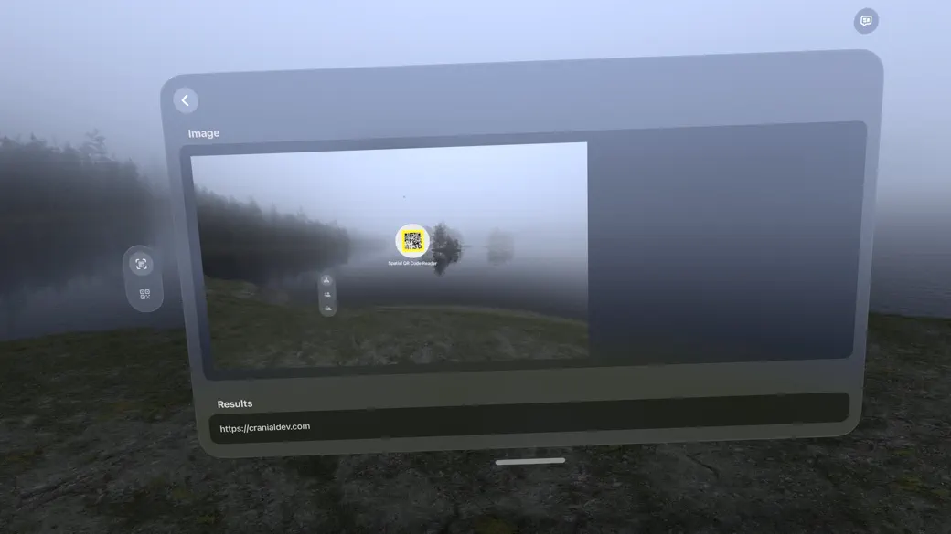 #3. Spatial QR Code Reader (iOS) By: CranialDev.LLC