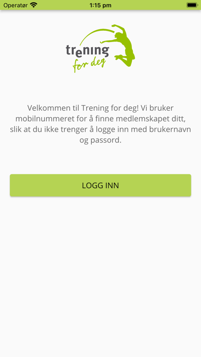 Trening for deg Screenshot